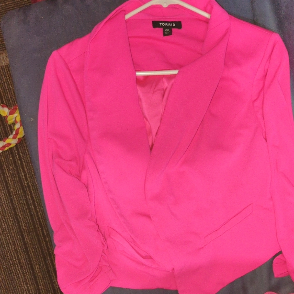 Torrid Fuchsia Jacket - Picture 1 of 4